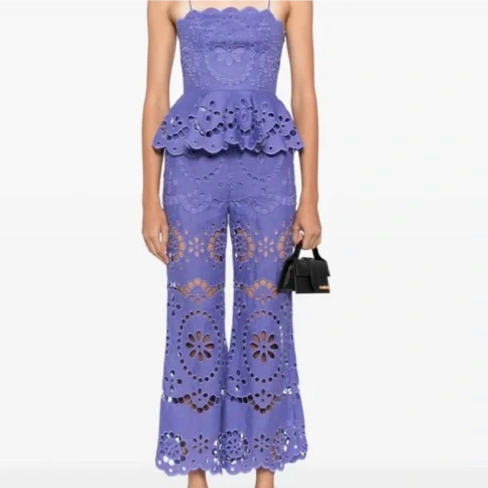 Zimmermann Pop Embroidered Set 2 piece